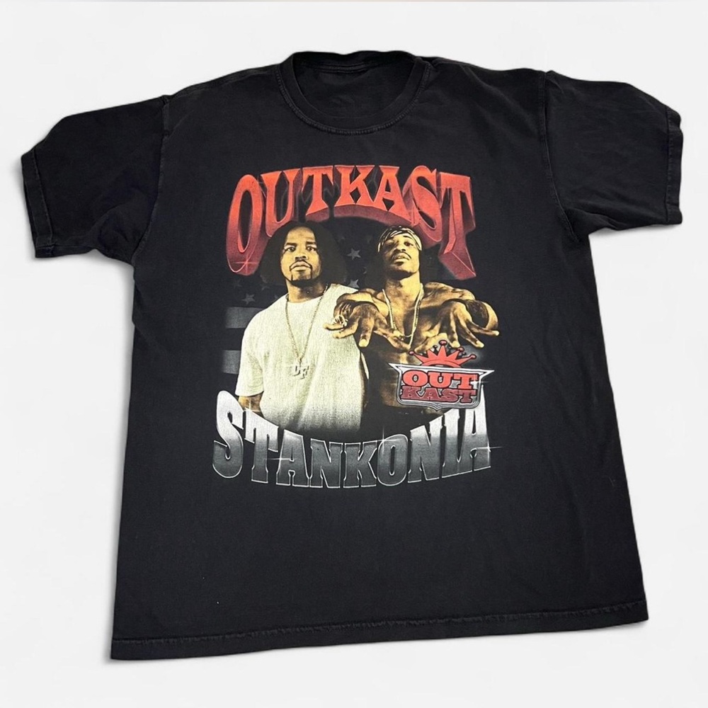 Outkast Stankonia Graphic Tee Black Hip Hop Rap Shirt Unisex